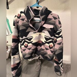 Aeropostale Sherpa pullover sweater